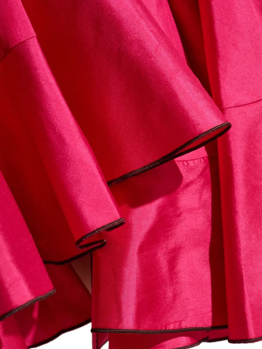 SILK FLARED MIDI SKIRT sold by Lord & Taylor product image thumbnail 5