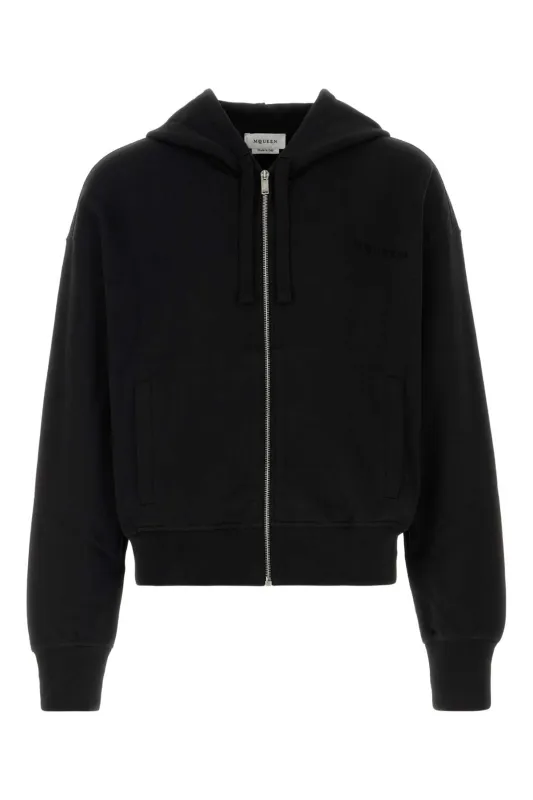 BLACK COTTON SWEATSHIRT sold by Lord & Taylor