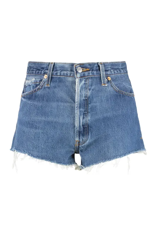 RE/DONE X LEVI'S - DENIM SHORTS sold by Lord & Taylor