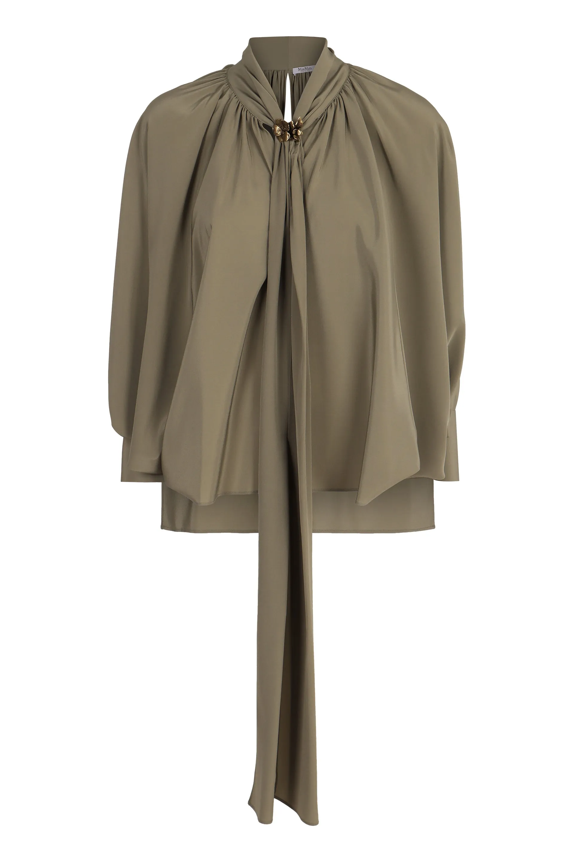 LEONIDA SILK BLOUSE sold by Lord & Taylor
