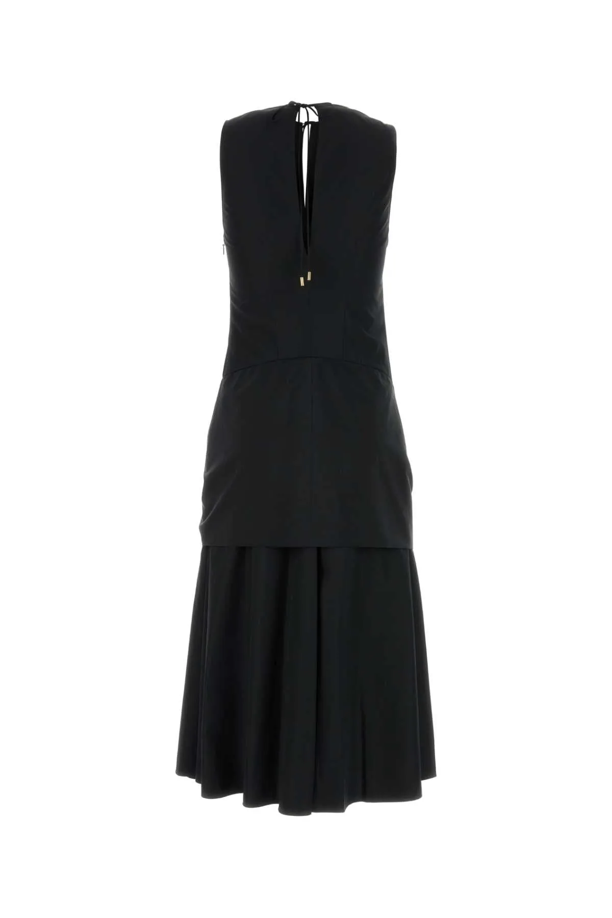 BLACK POPLIN DRESS sold by Lord & Taylor product image thumbnail 2