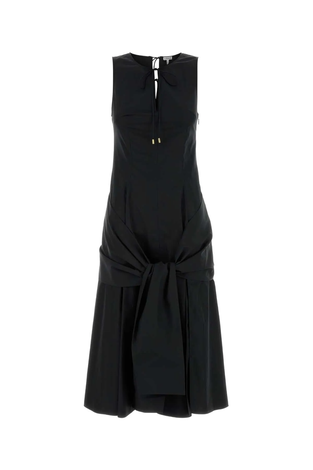 BLACK POPLIN DRESS sold by Lord & Taylor