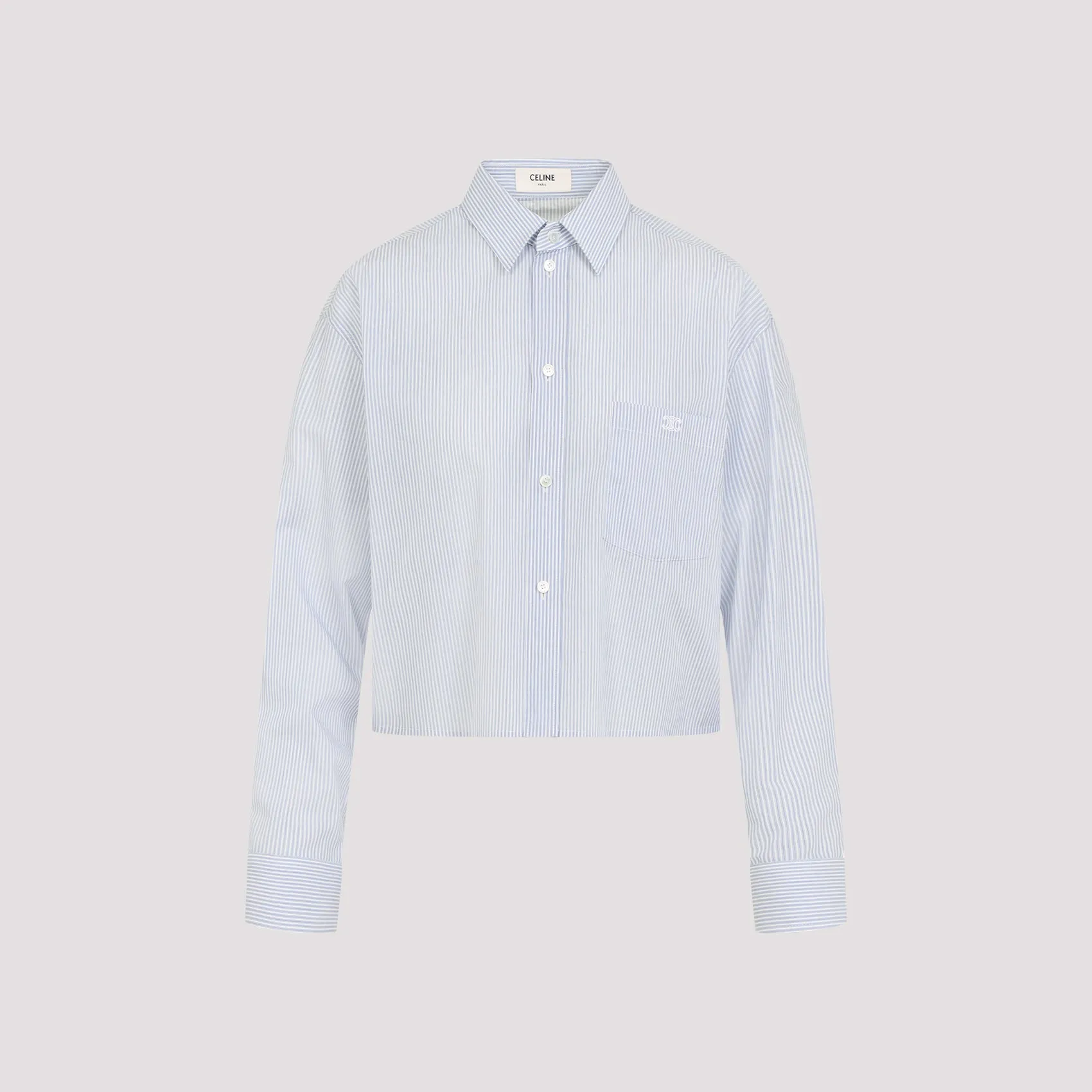 STRIPED COTTON SHIRT sold by Lord & Taylor product image thumbnail 2