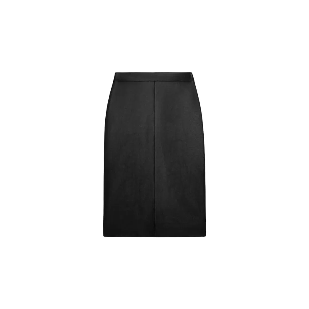 LEATHER PENCIL SKIRT sold by Lord & Taylor