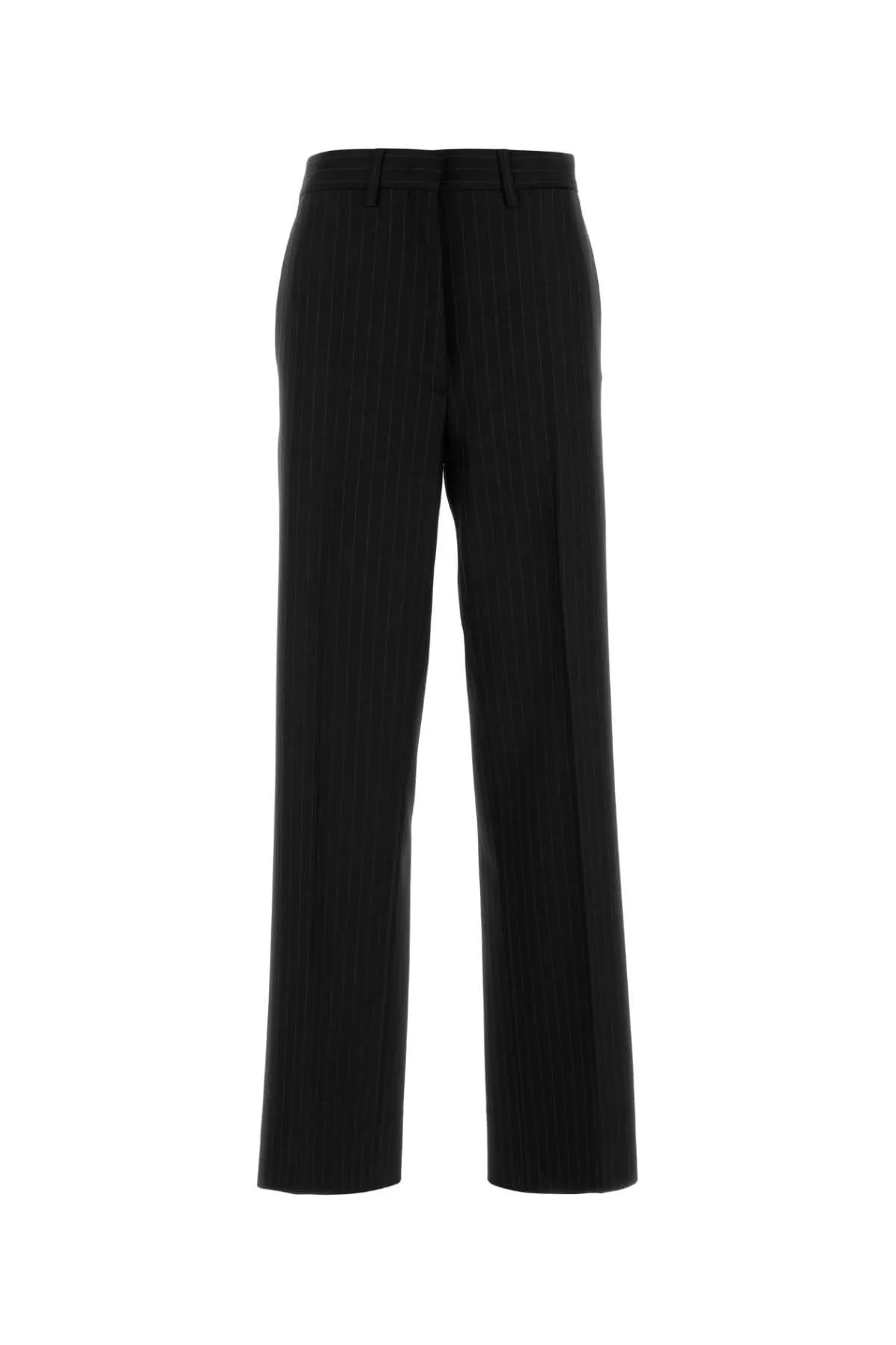 EMBROIDERED STRETCH WOOL PALAZZO PANT sold by Lord & Taylor