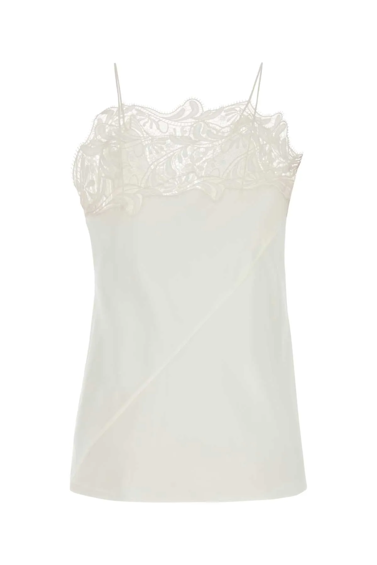 WHITE CREPE TOP sold by Lord & Taylor product image thumbnail 2