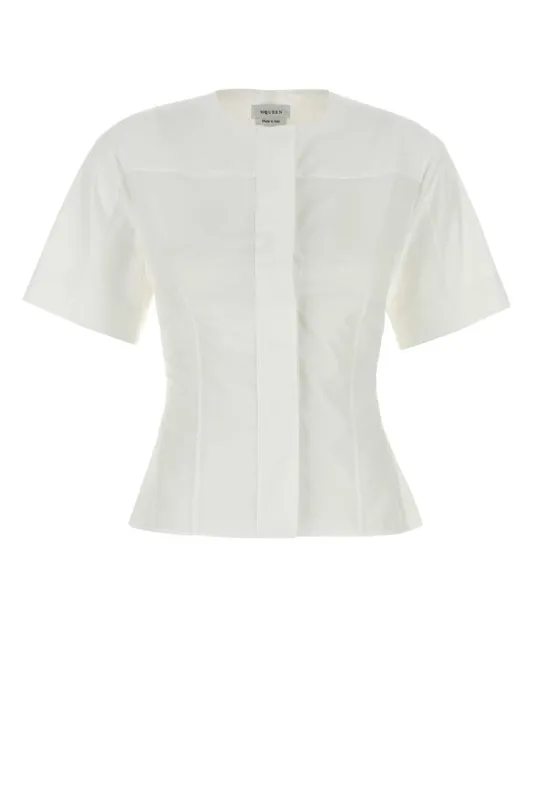 WHITE POPLIN SHIRT sold by Lord & Taylor