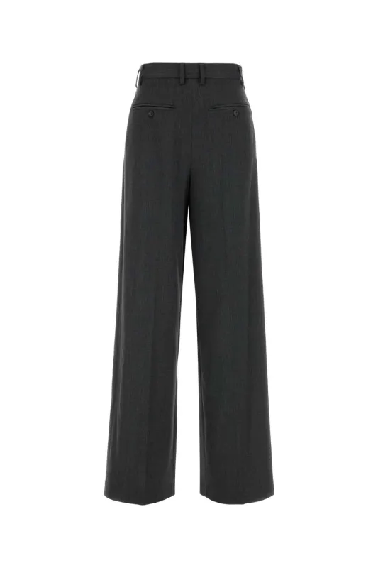 DARK GREY STRETCH TWILL PANT sold by Lord & Taylor