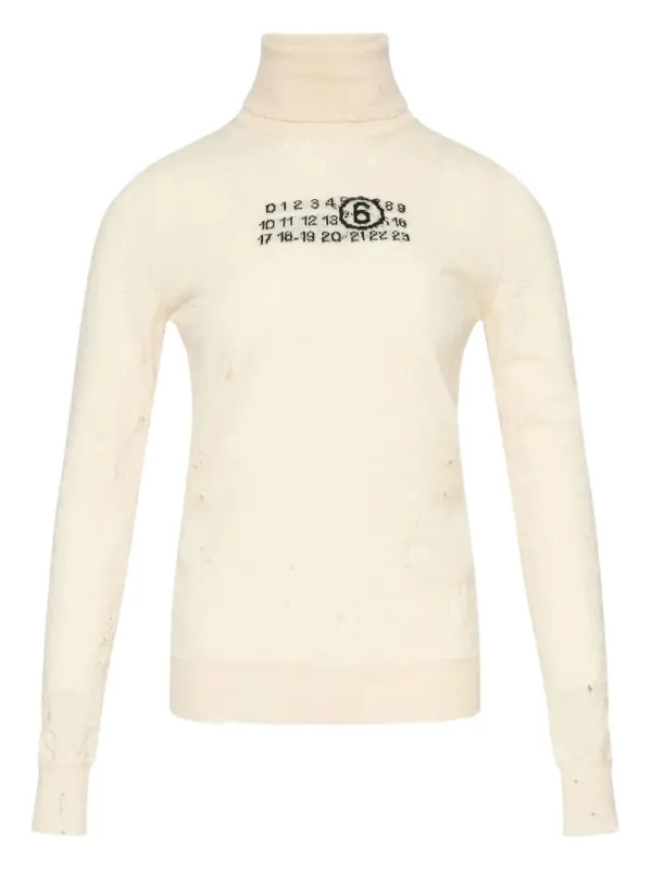 CREAM WOOL SWEATER sold by Lord & Taylor