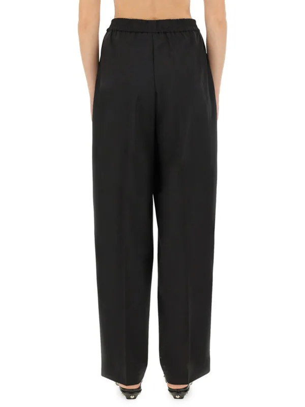 BLACK VIRGIN WOOL TROUSERS sold by Lord & Taylor