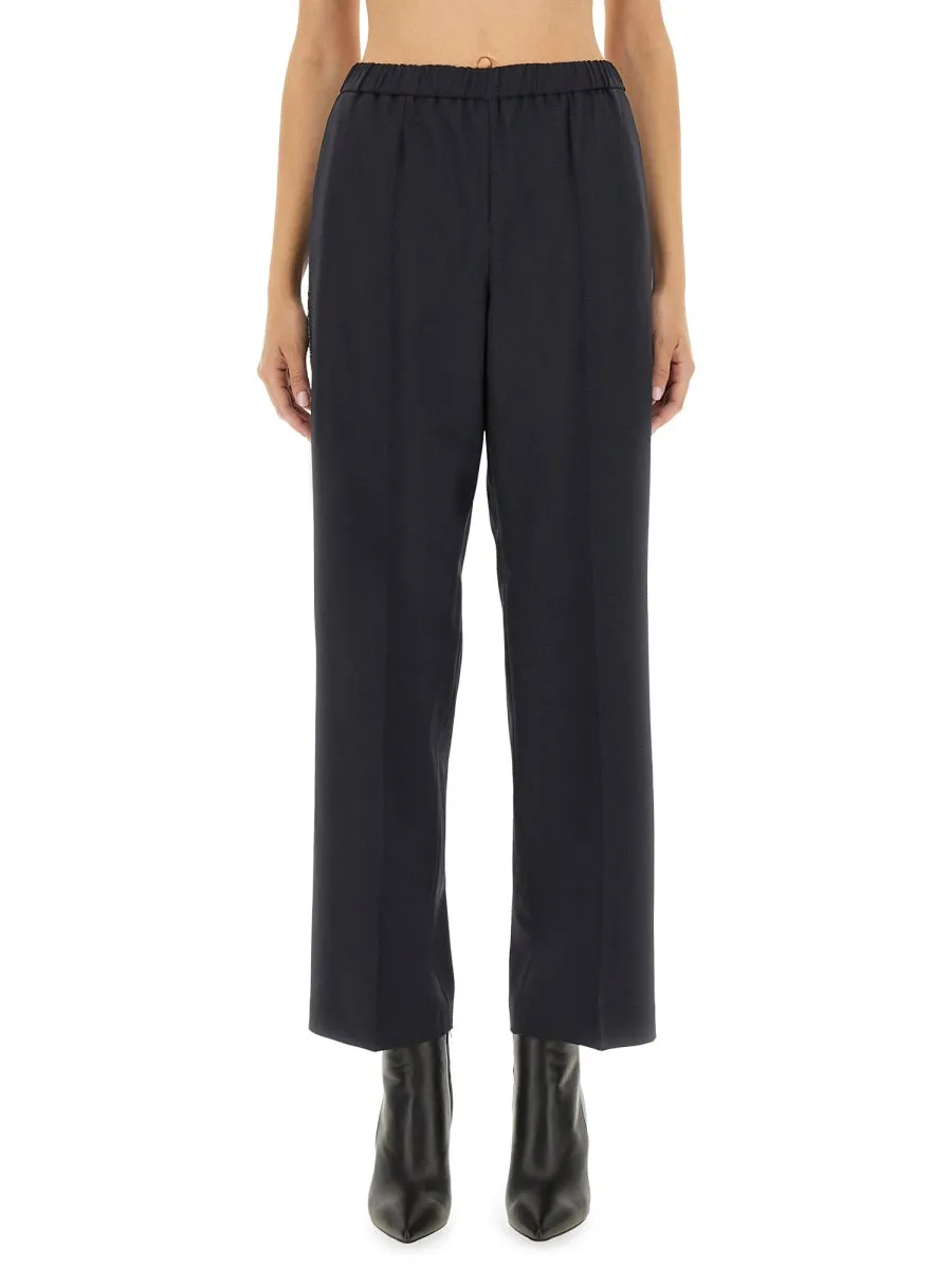 BLUE VIRGIN WOOL TROUSERS sold by Lord & Taylor product image thumbnail 2
