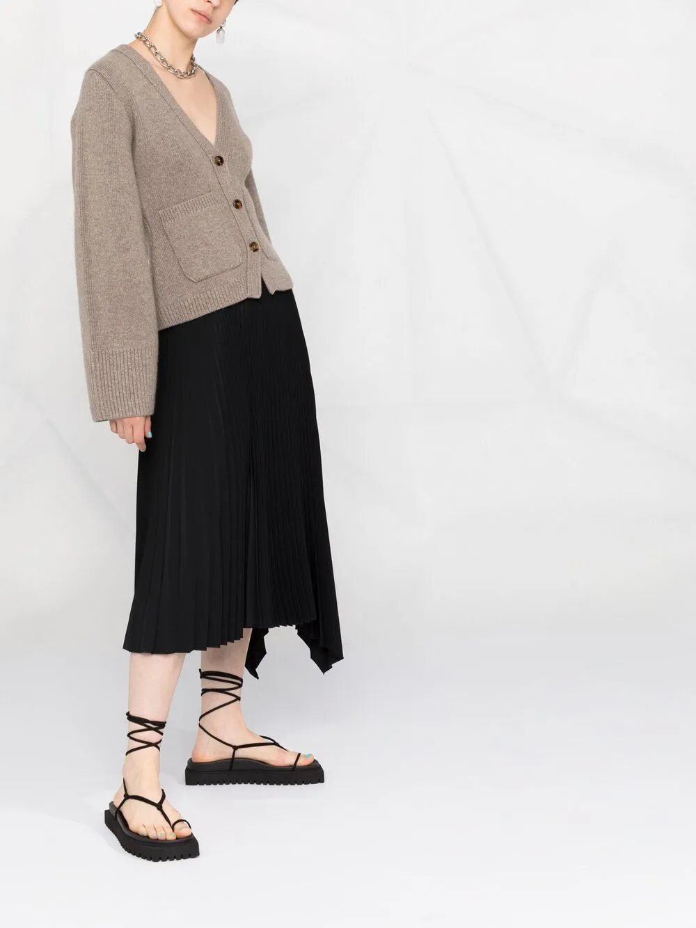 SCARLET CASHMERE CARDIGAN sold by Lord & Taylor product image thumbnail 3