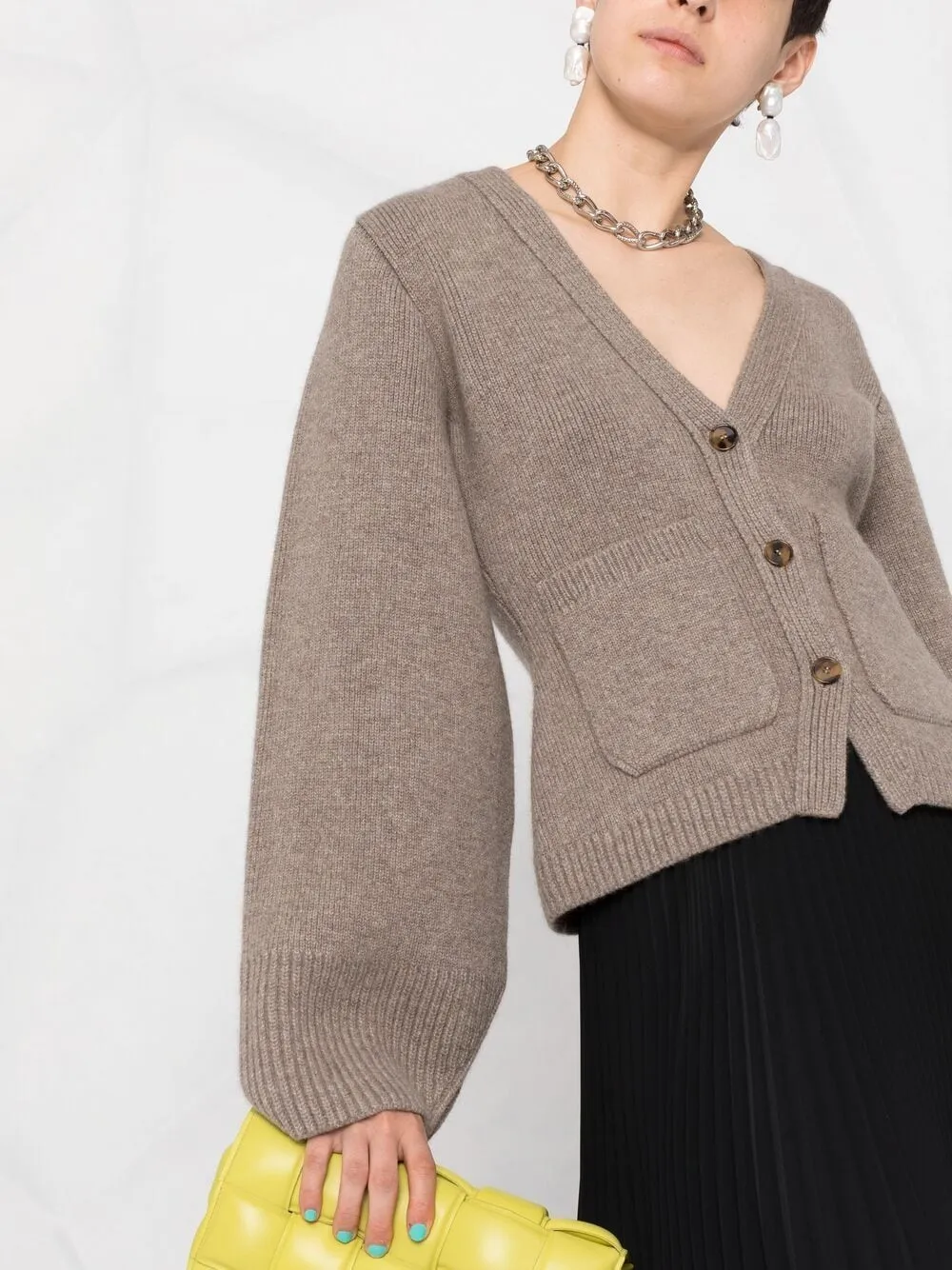 SCARLET CASHMERE CARDIGAN sold by Lord & Taylor product image thumbnail 5