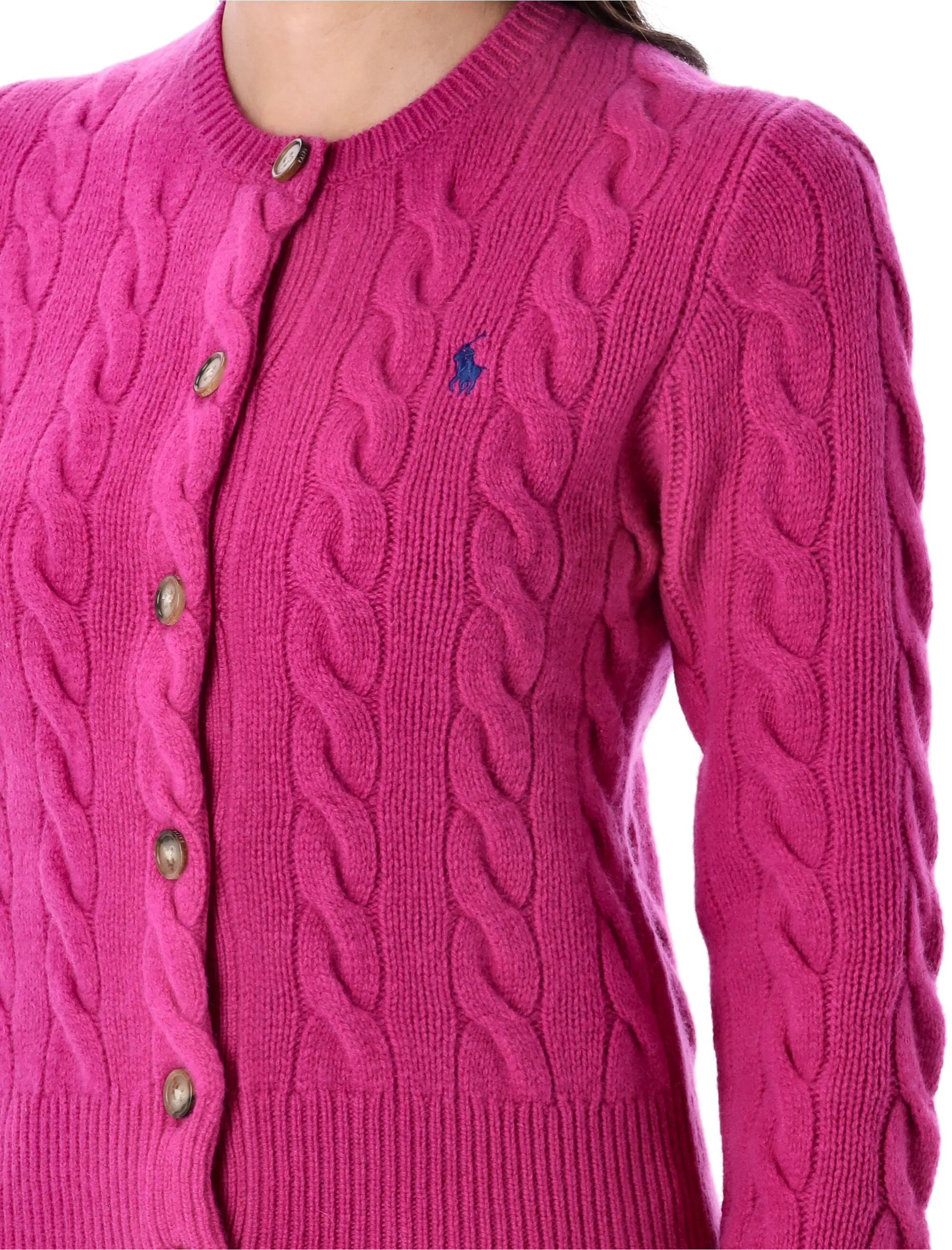CABLE-KNIT CARDIGAN sold by Lord & Taylor product image thumbnail 3