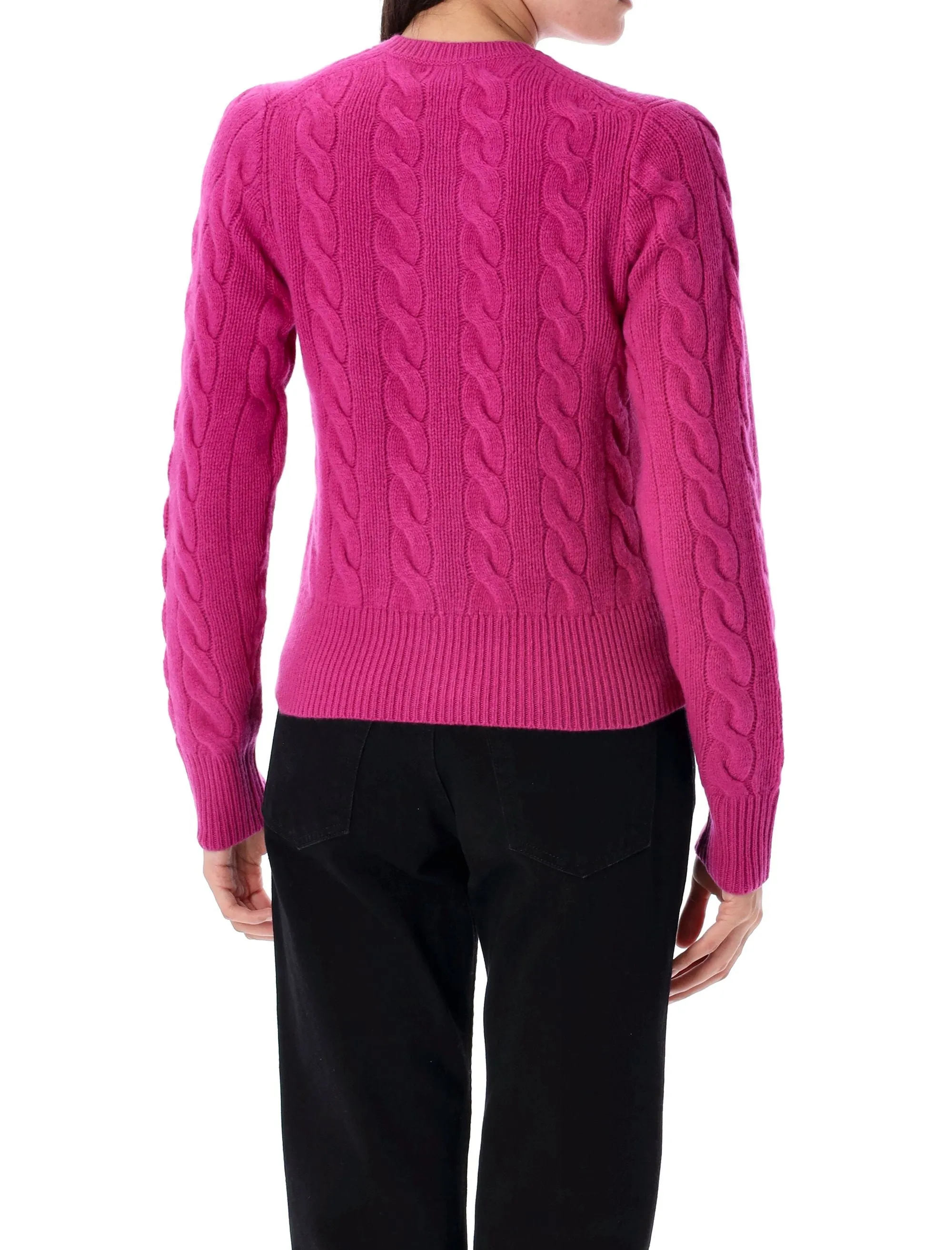 CABLE-KNIT CARDIGAN sold by Lord & Taylor product image thumbnail 2