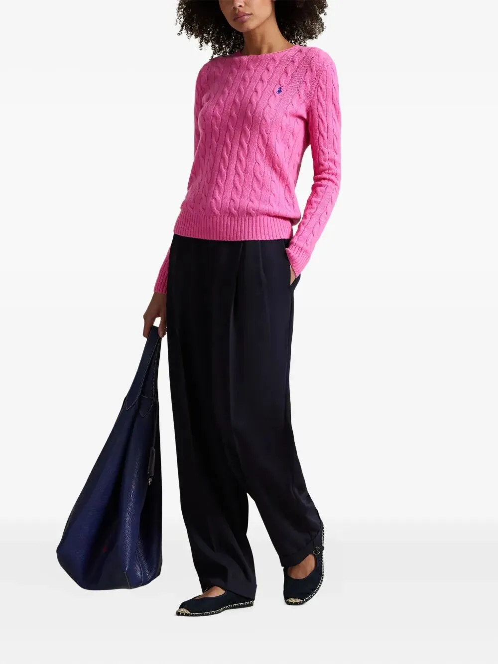 CABLE KNIT SWEATER sold by Lord & Taylor product image thumbnail 3