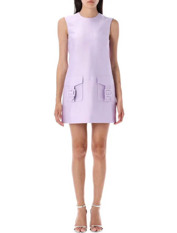 A LINE TAFETA MINI DRESS sold by Lord & Taylor