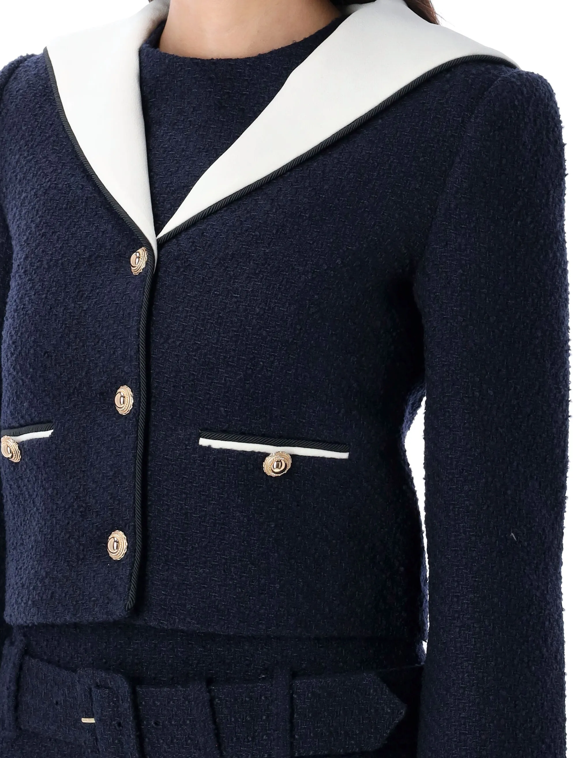 MARINIER CROPPED JACKET sold by Lord & Taylor product image thumbnail 3