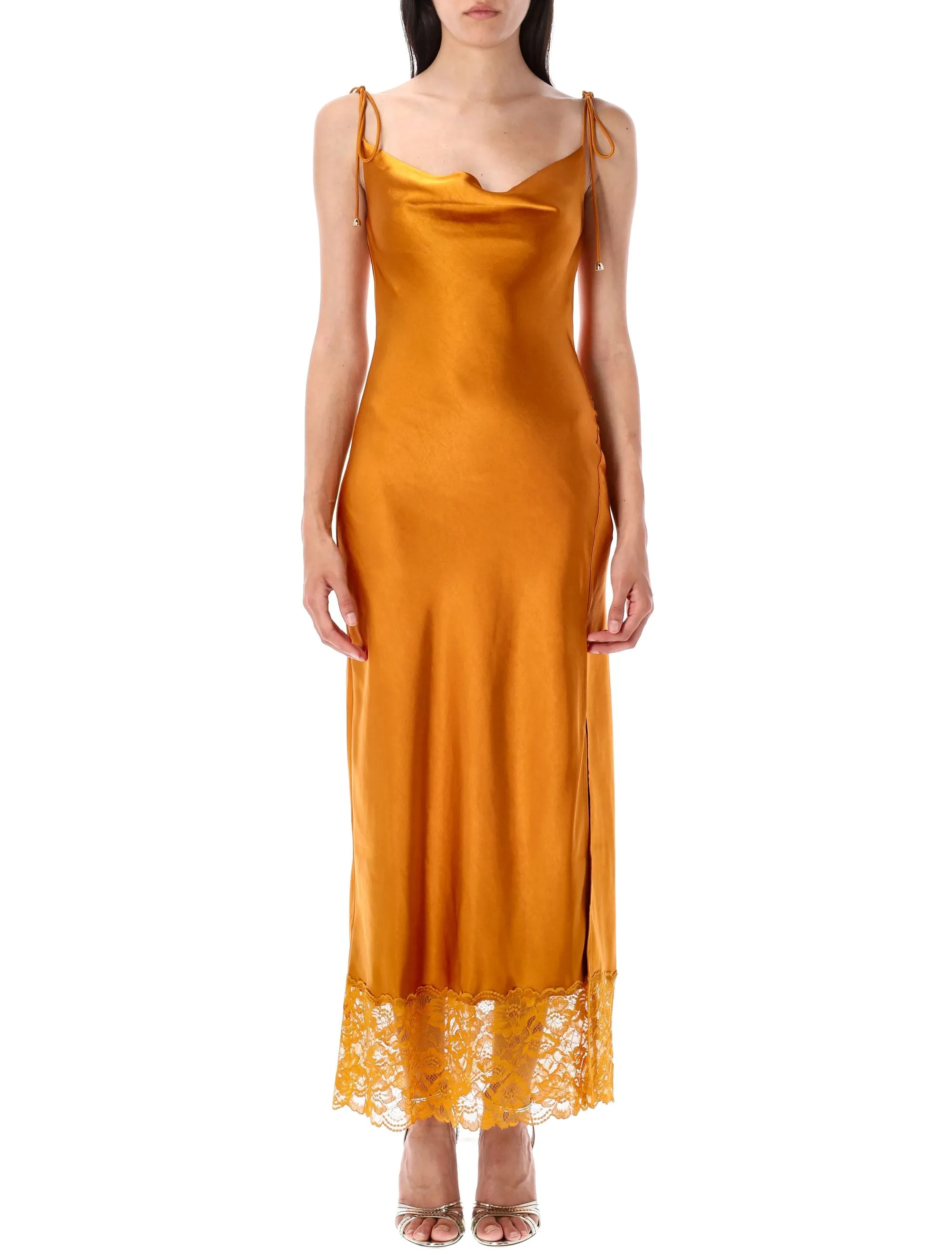 SATIN MIDI DRESS sold by Lord & Taylor