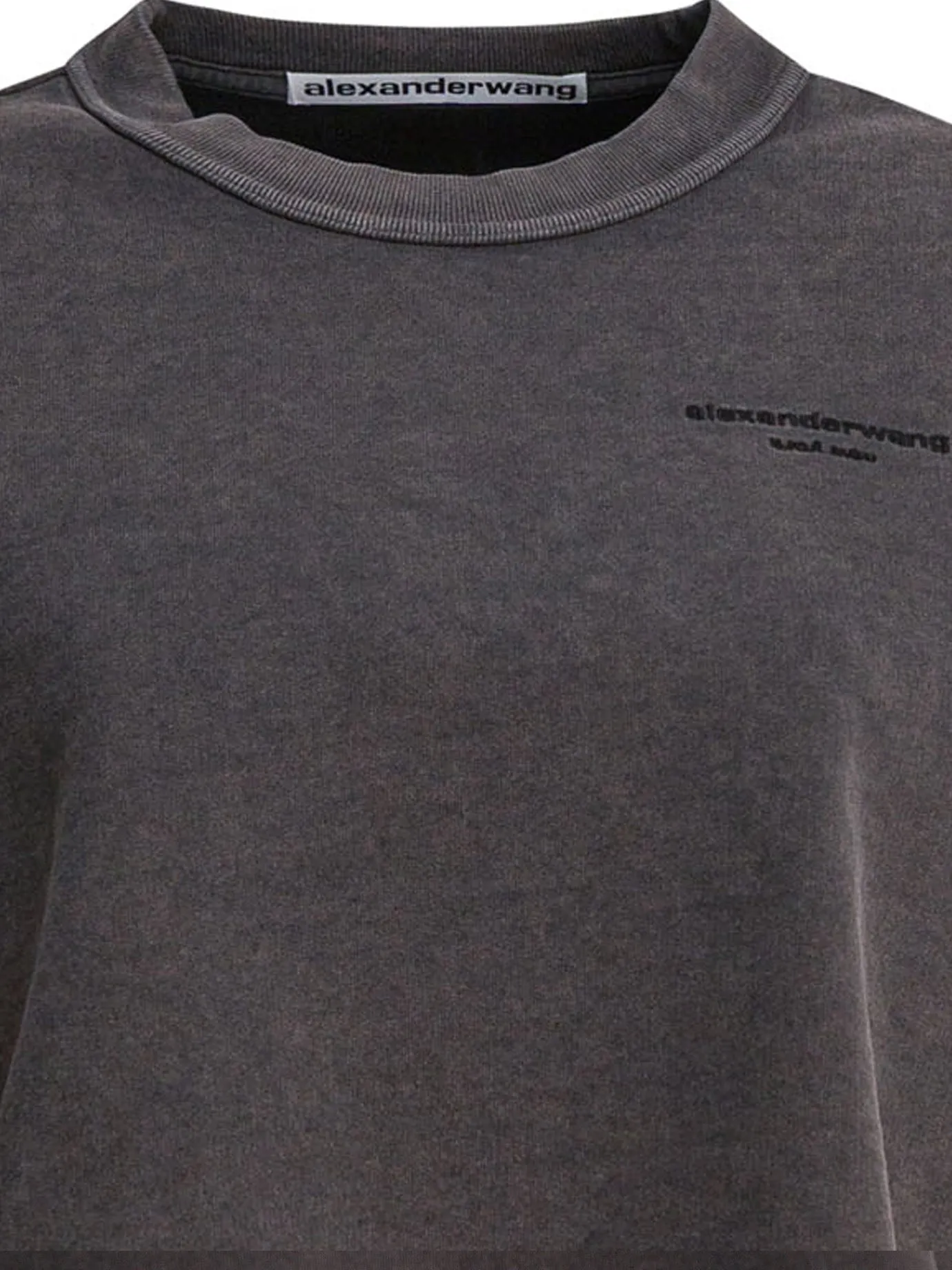 CROPPED CREWNECK SWEATSHIRT sold by Lord & Taylor product image thumbnail 3