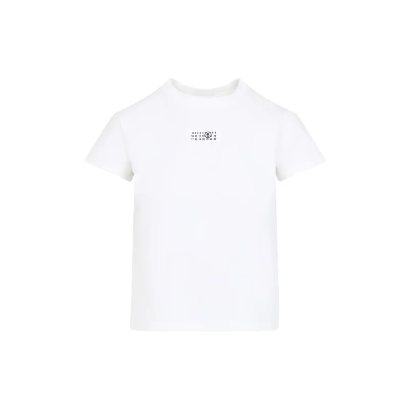 WHITE T-SHIRT WITH NUMERIC SIGNATURE sold by Lord & Taylor