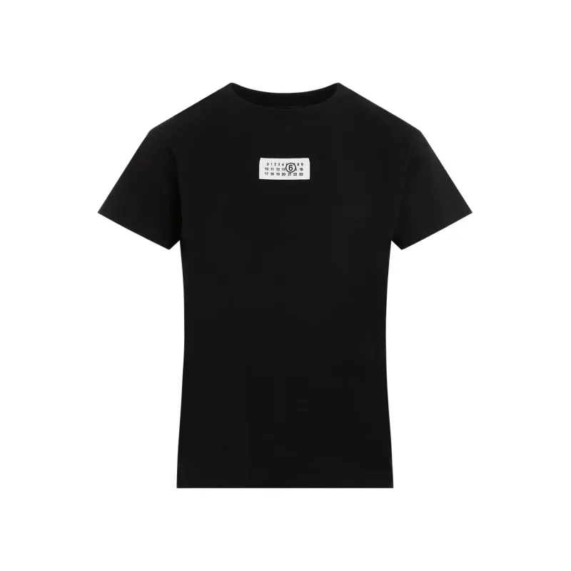 BLACK T-SHIRT WITH NUMERIC SIGNATURE sold by Lord & Taylor