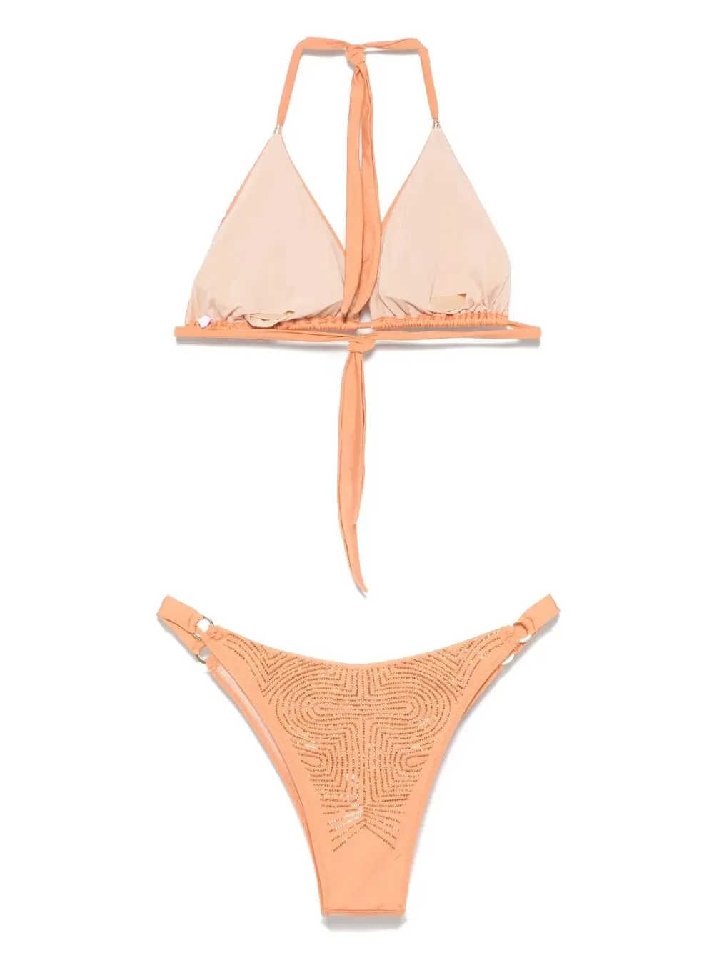 TRIANGLE BIKINI WITH RHINESTONES sold by Lord & Taylor product image thumbnail 2