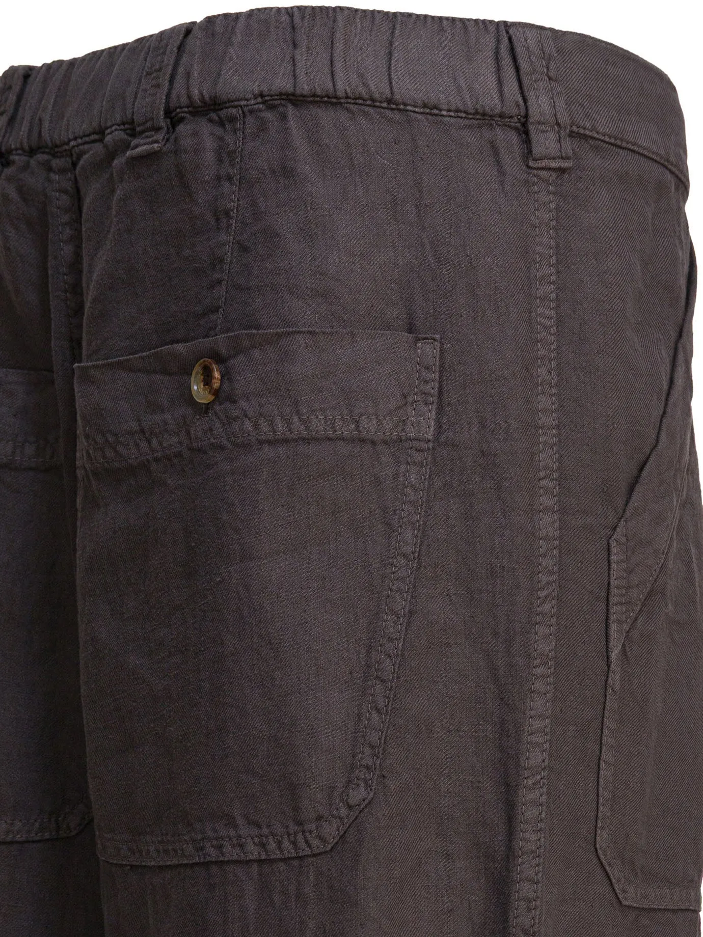 WIDE LEG LINEN TROUSERS sold by Lord & Taylor product image thumbnail 4