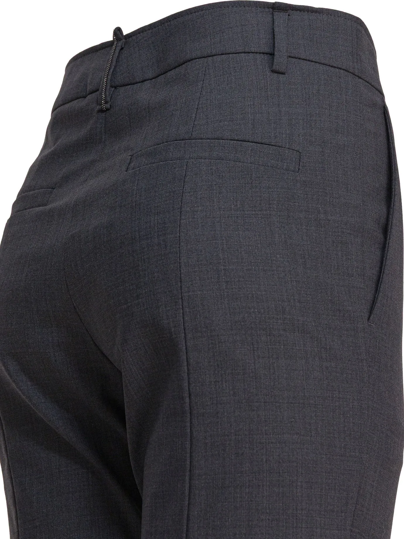 HIGH WAISTED TAPERED TROUSERS sold by Lord & Taylor product image thumbnail 3