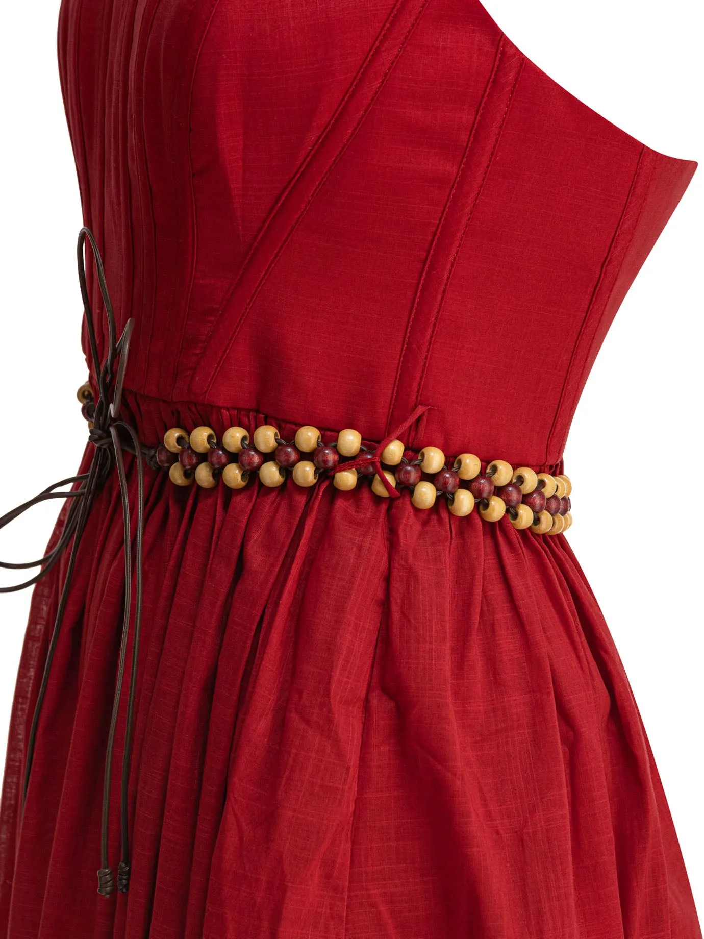 RHIANNON CORSET MIDI DRESS sold by Lord & Taylor product image thumbnail 4