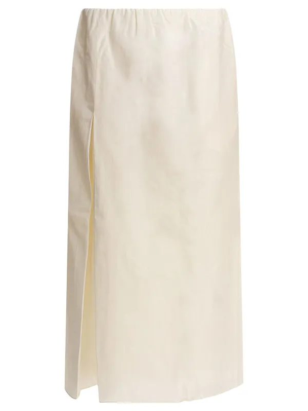WHITE SILK SKIRT sold by Lord & Taylor