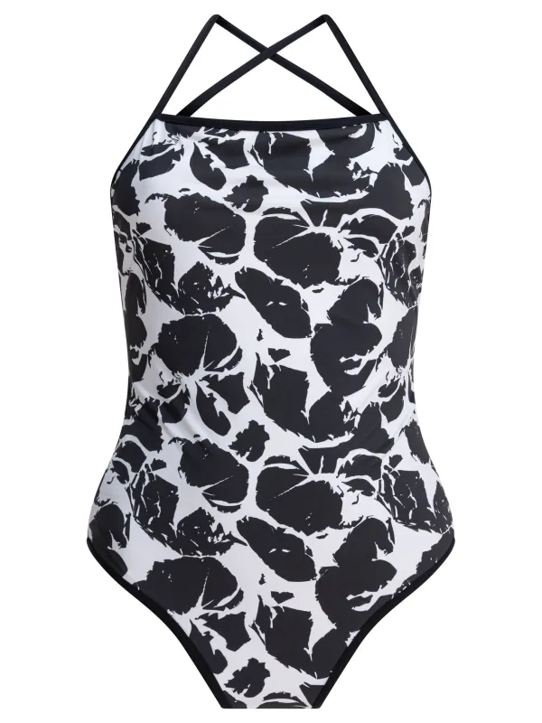 BLACK ELASTHANE SWIMWEAR sold by Lord & Taylor