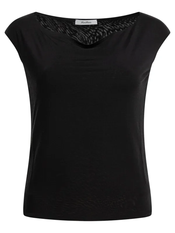 BLACK SILK TOP sold by Lord & Taylor