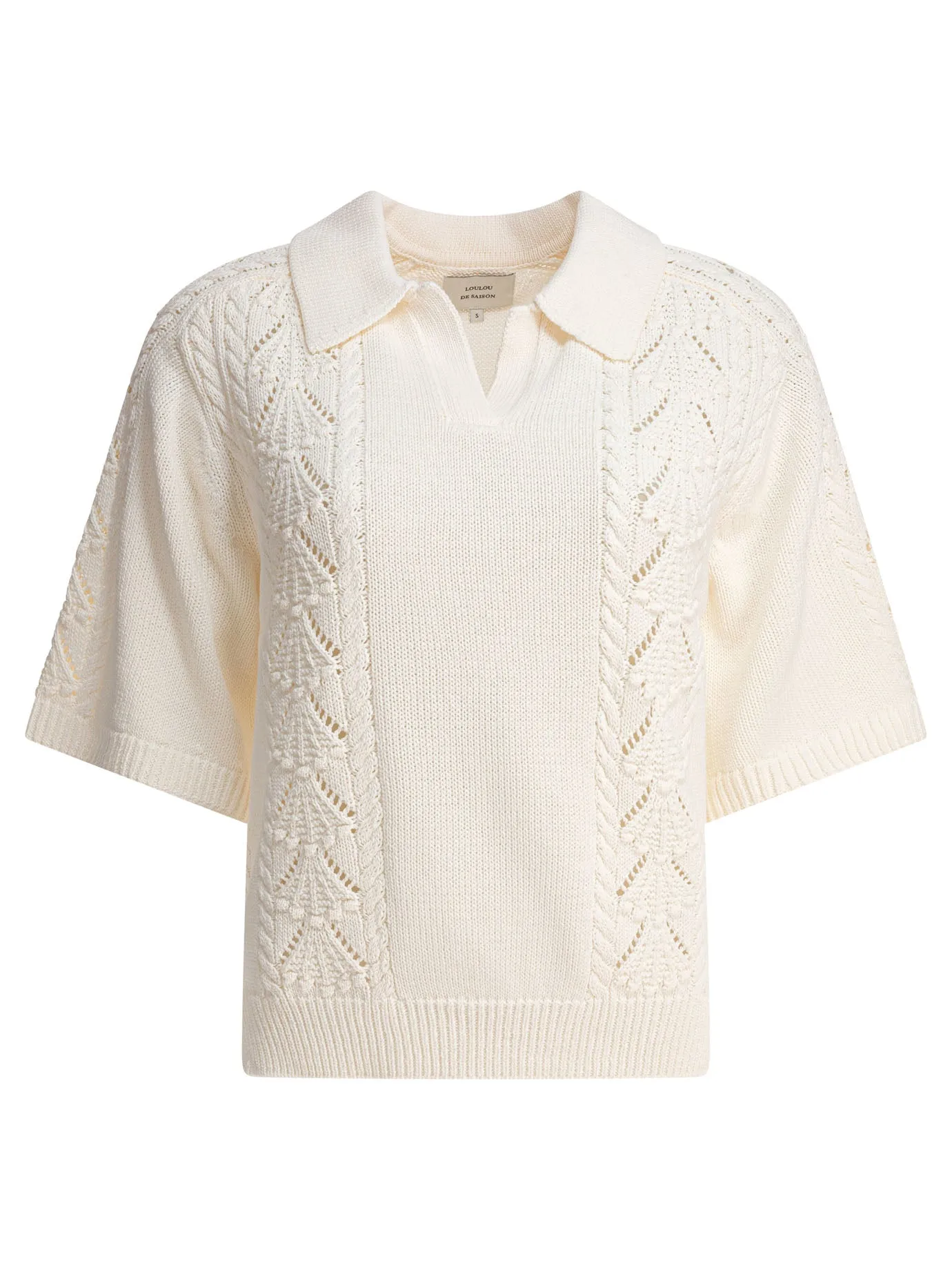 WHITE COTTON POLO SHIRT sold by Lord & Taylor