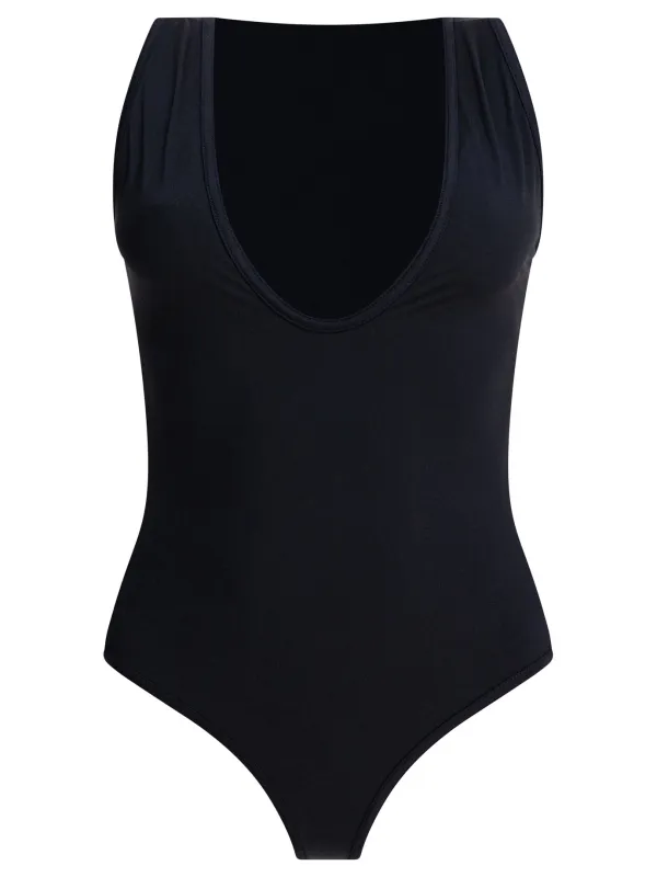 BLACK ELASTHANE SWIMWEAR sold by Lord & Taylor