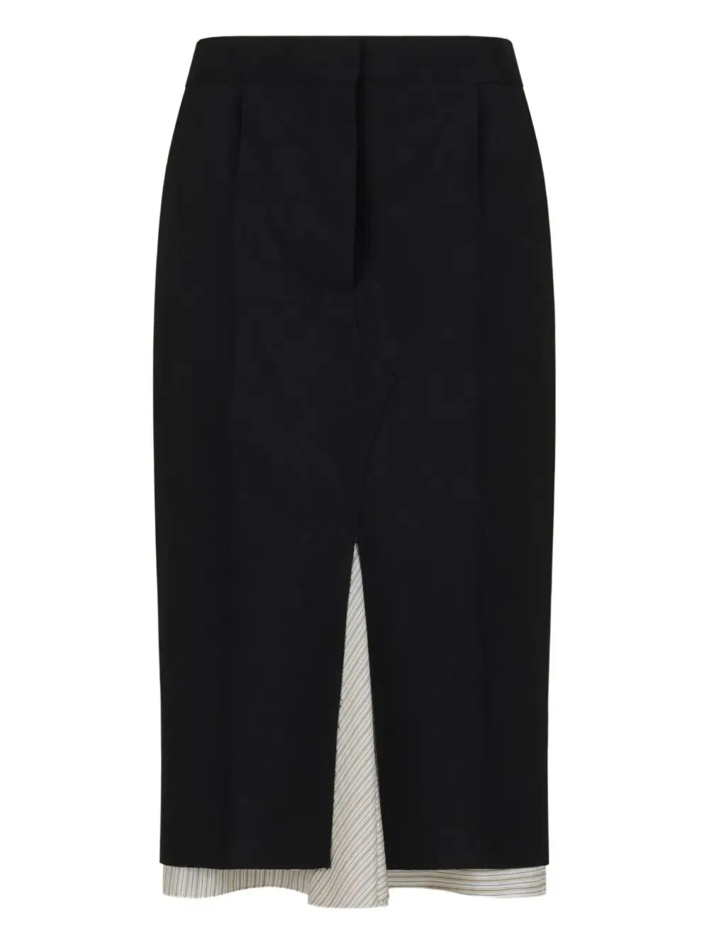 BLACK WOOL SKIRT sold by Lord & Taylor