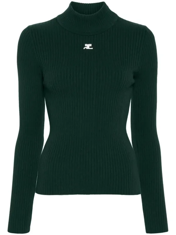 RE-EDITION RIB KNIT MOCKNECK SWEATER sold by Lord & Taylor