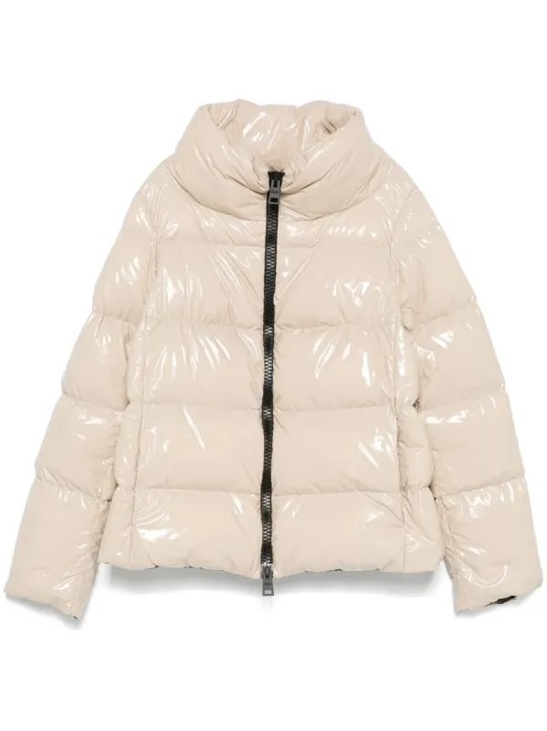 GLOSSY FINISH PUFFER JACKET sold by Lord & Taylor