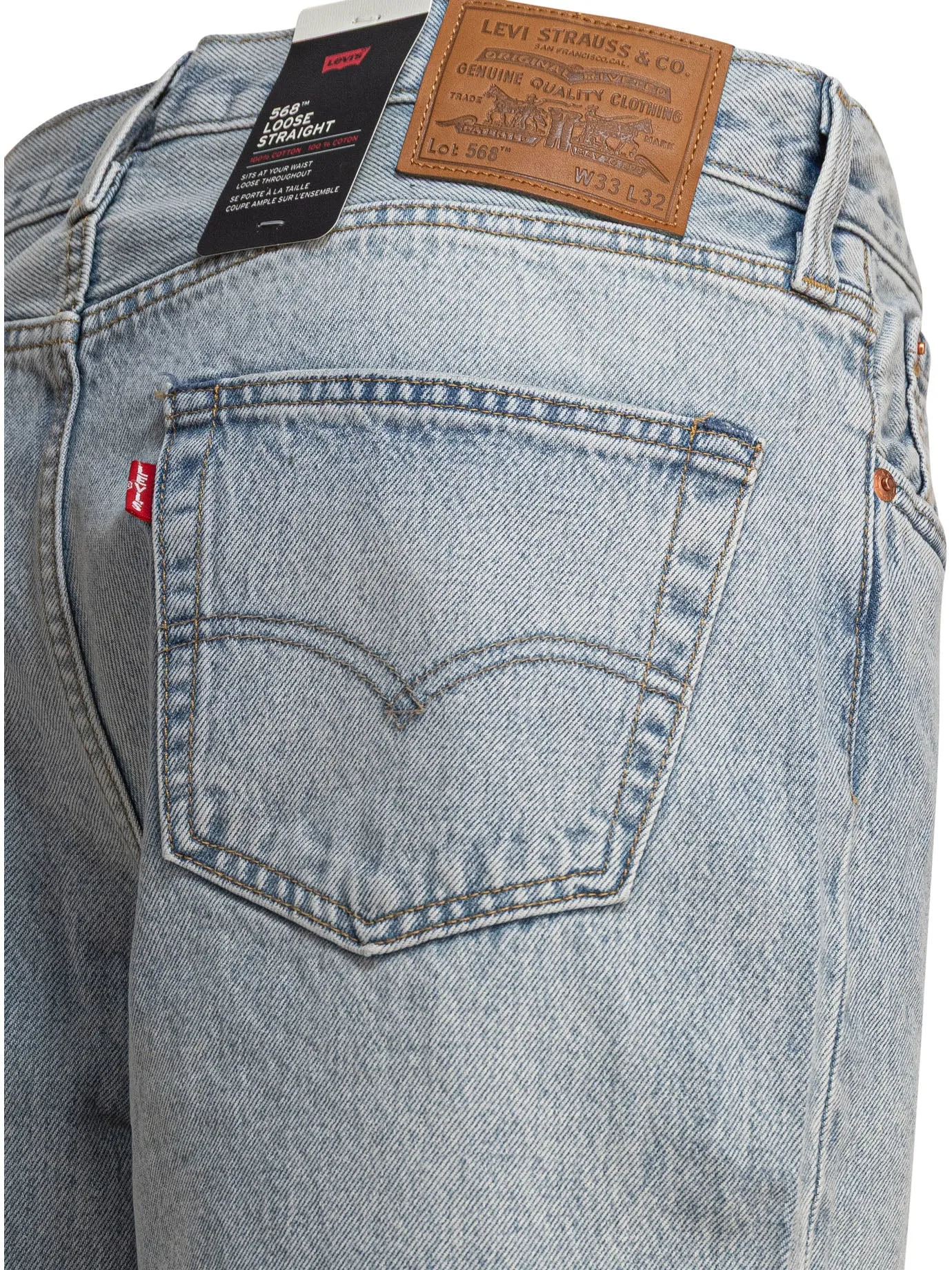 "568™ LOOSE STRAIGHT" JEANS sold by Lord & Taylor product image thumbnail 4