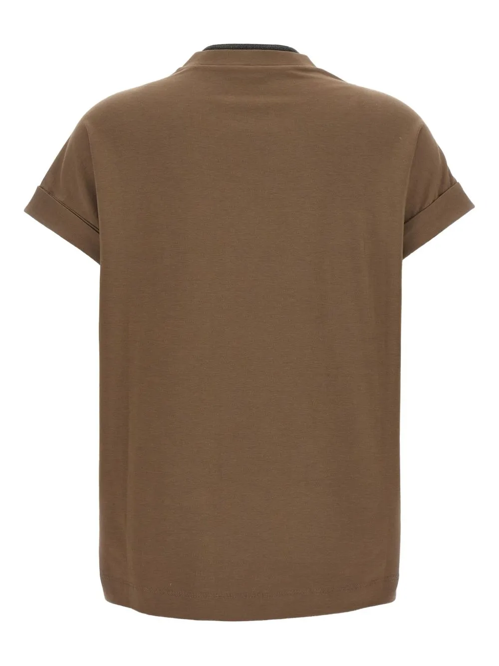 COTTON V-NECKED T-SHIRT sold by Lord & Taylor product image thumbnail 3