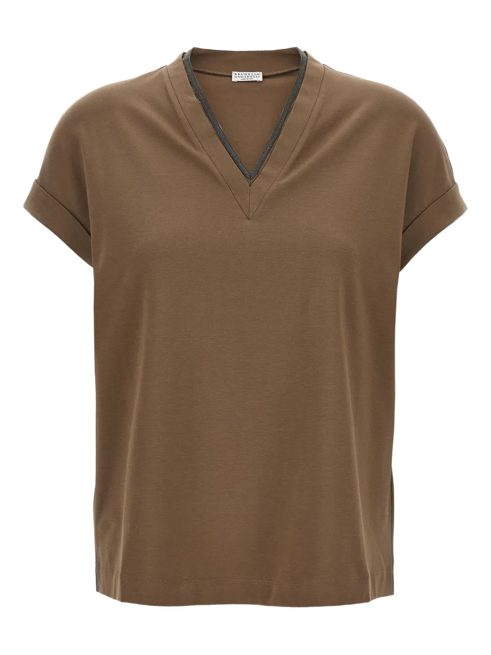 COTTON V-NECKED T-SHIRT sold by Lord & Taylor