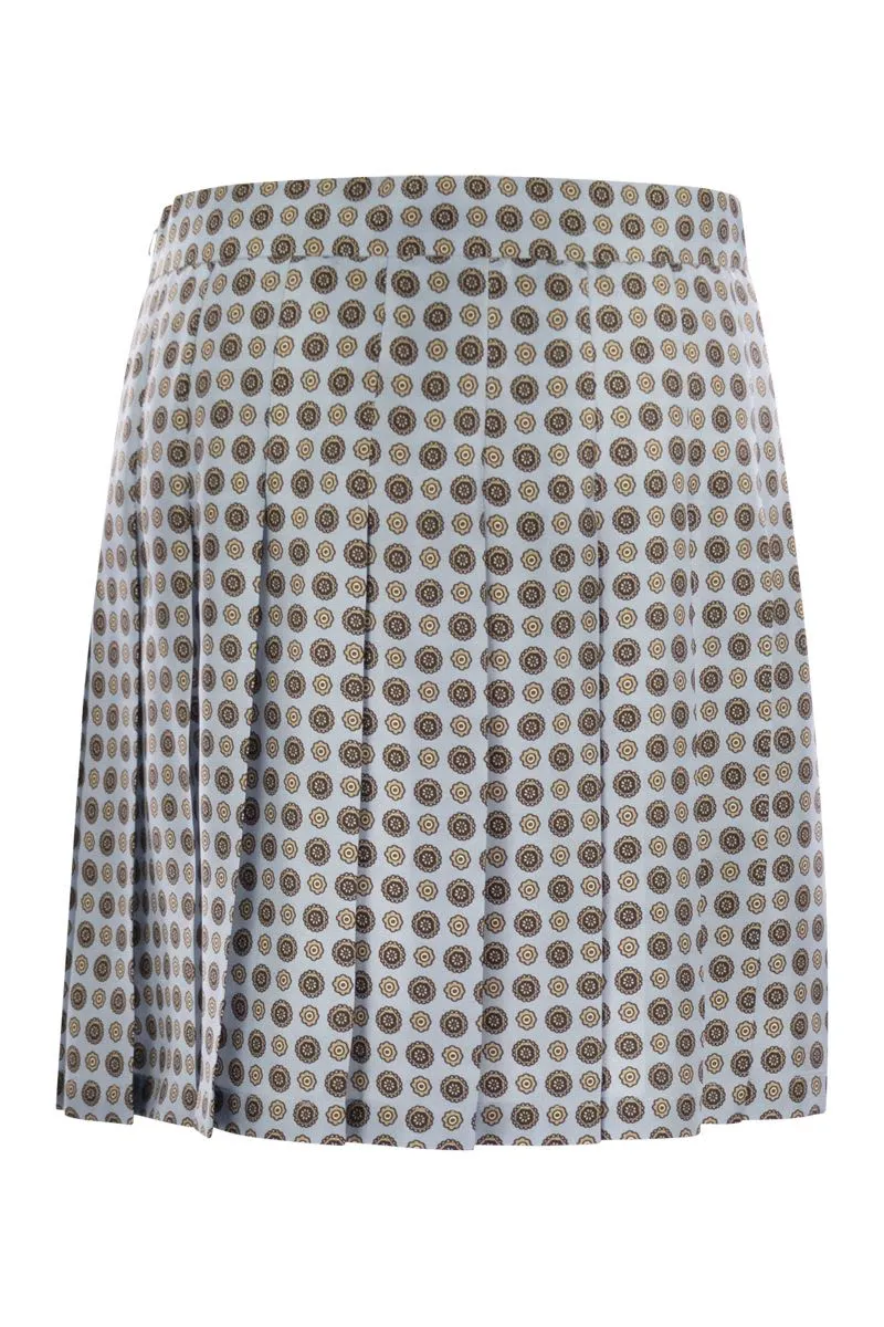 MADISON - PLEATED SILK SKIRT sold by Lord & Taylor product image thumbnail 2