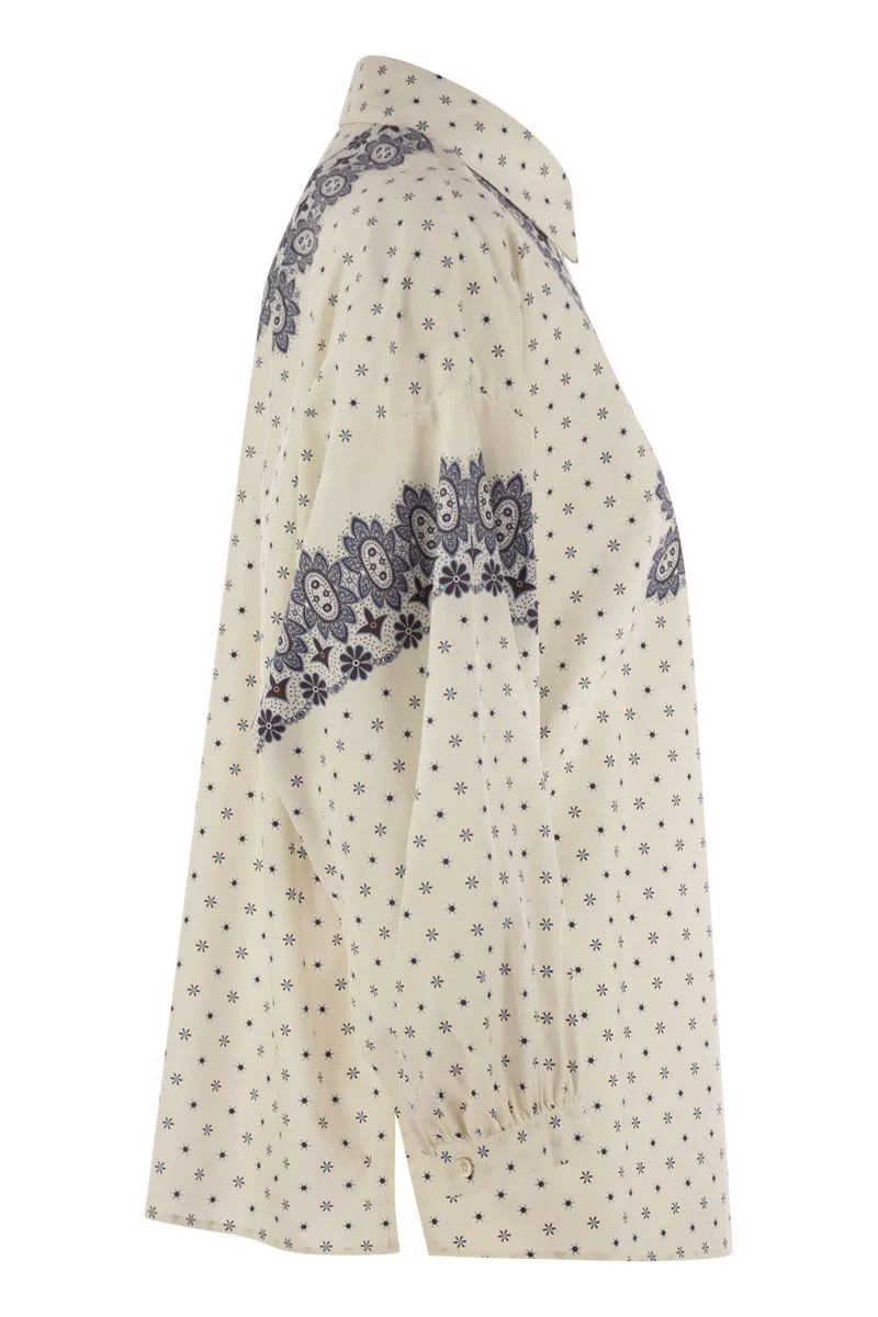 ADDA - COTTON POPLIN SHIRT sold by Lord & Taylor product image thumbnail 3