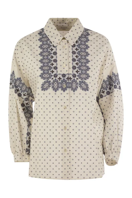 ADDA - COTTON POPLIN SHIRT sold by Lord & Taylor
