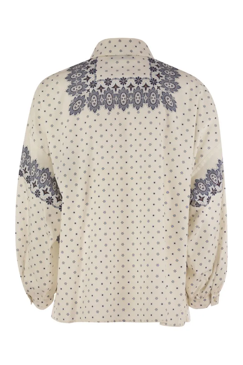 ADDA - COTTON POPLIN SHIRT sold by Lord & Taylor product image thumbnail 2