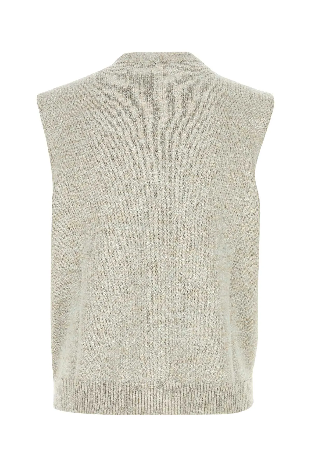 MELANGE GREY COTTON BLEND VEST sold by Lord & Taylor product image thumbnail 2