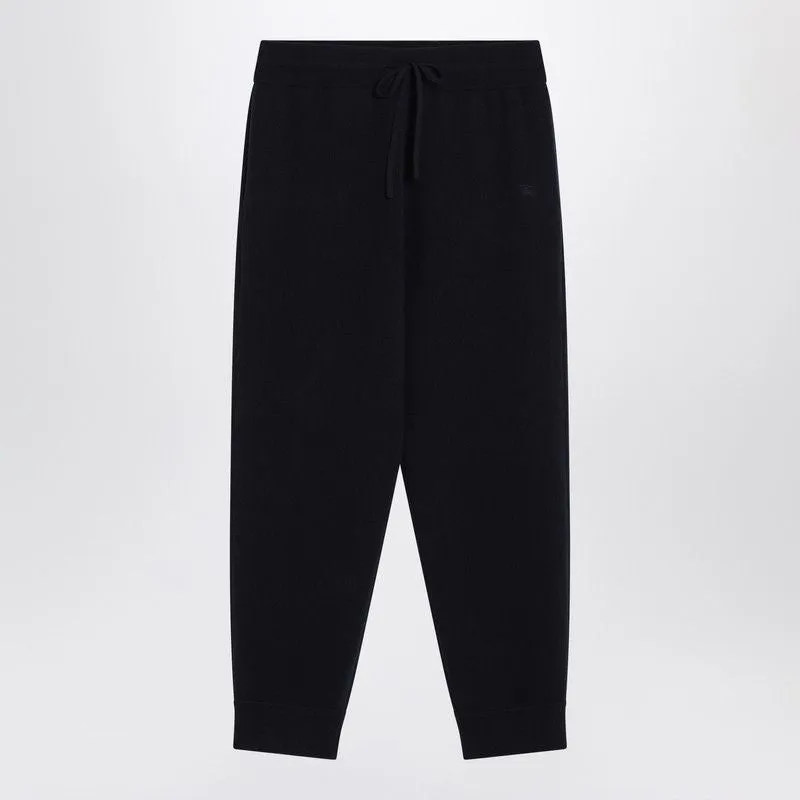 NAVY BLUE CASHMERE-BLEND JOGGING PANTS sold by Lord & Taylor