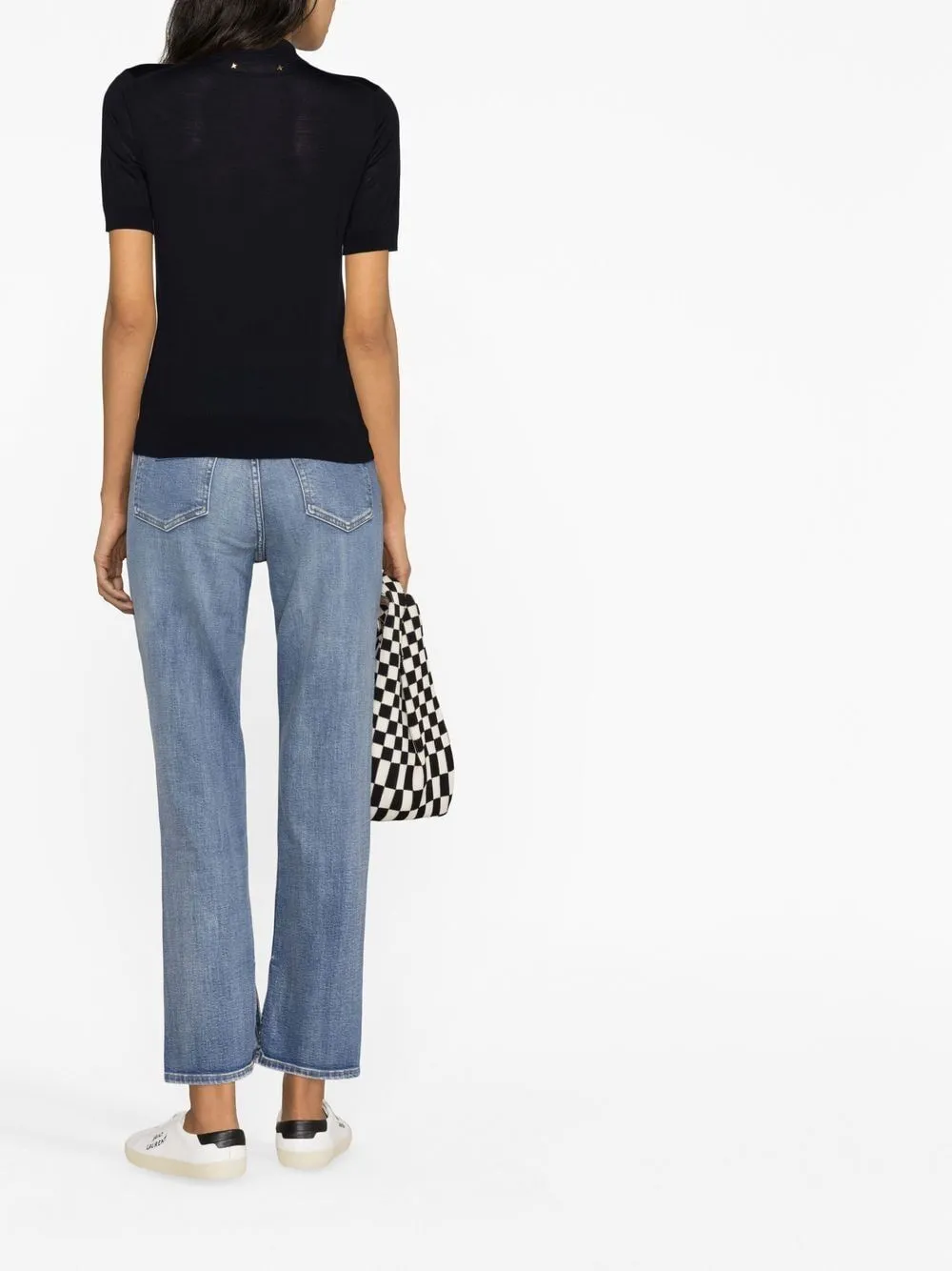 NAVY BLUE POLO IN VIRGIN WOOL sold by Lord & Taylor product image thumbnail 4