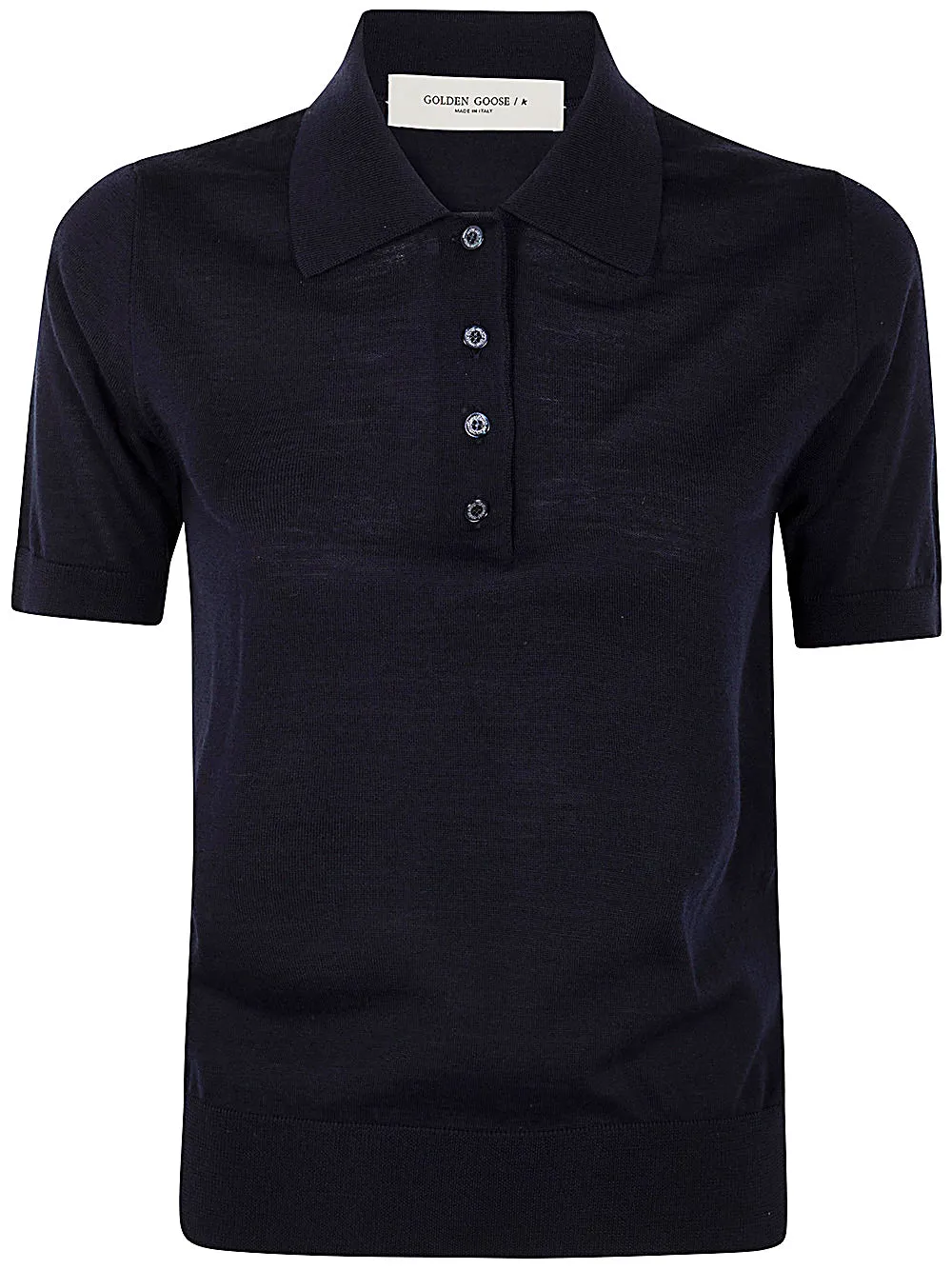 NAVY BLUE POLO IN VIRGIN WOOL sold by Lord & Taylor product image thumbnail 5