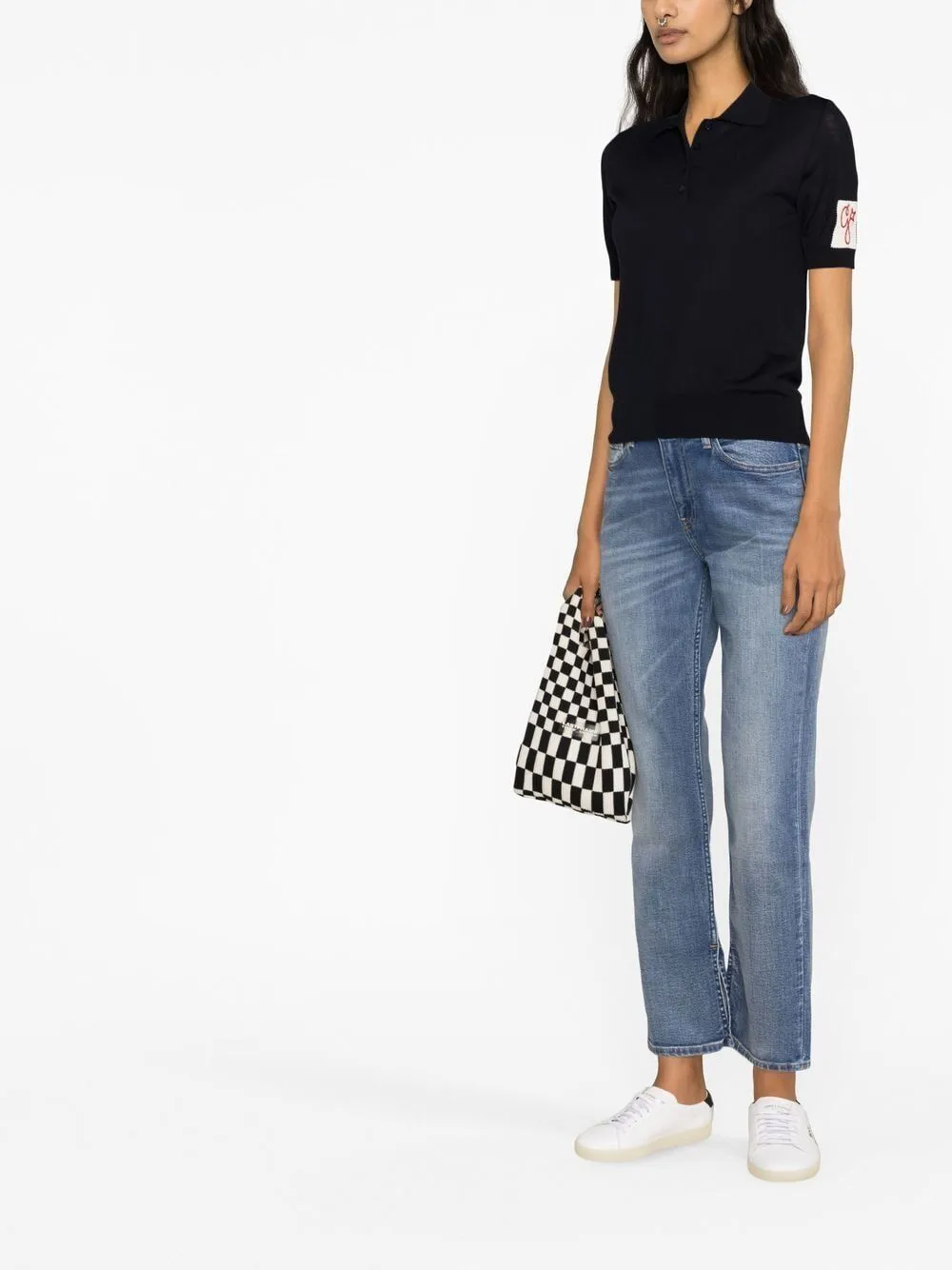 NAVY BLUE POLO IN VIRGIN WOOL sold by Lord & Taylor product image thumbnail 2